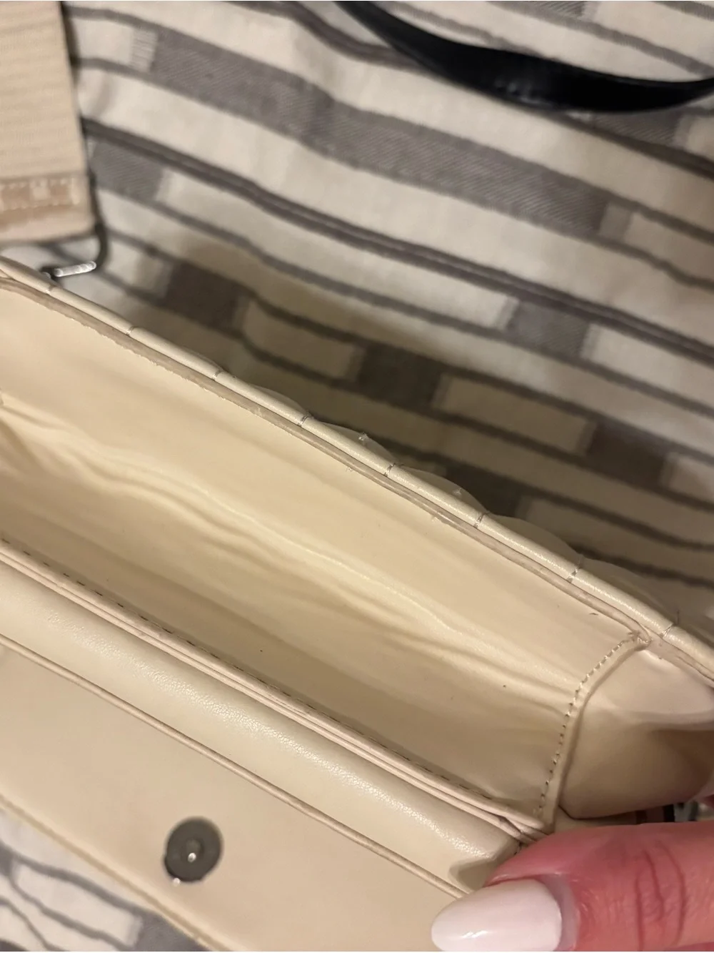 Steve Madden structured crossbody